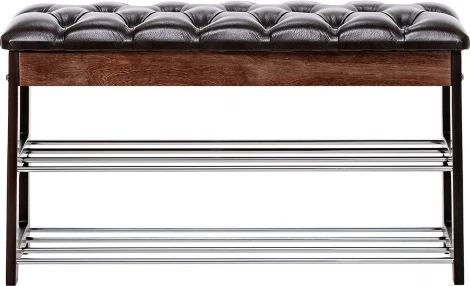 Банкетка Leset "Грейс" (МДФ,Металл,Экокожа) арт.2100949000005