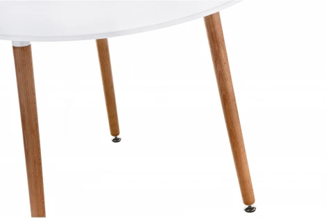 Стол Woodville Lorini 90 white / wood 15362