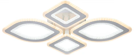 Потолочная люстра Atria 10257/4 LED*105W White (ночной режим, 220V, пульт управления)
