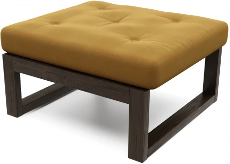 Пуф Arsko Амбер венге горчичный велюр