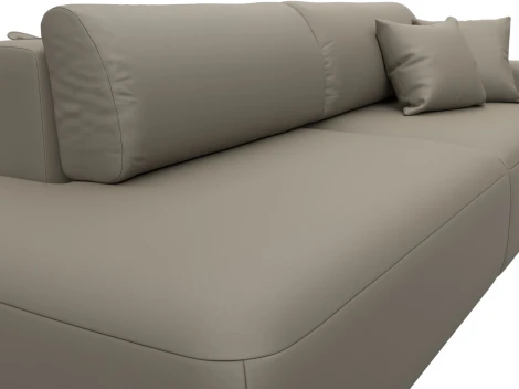 Диван прямой Лига-036 НПБ Модерн подлокотник справа Лига Диванов (Экокожа) арт.127709