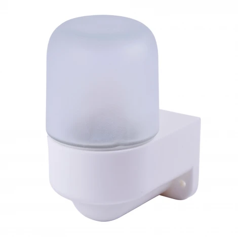 Светильник настенный влагозащищенный под лампу Е27 угловой для бань и саун Uniel UWL-K03R 60W/E27 IP65 WHITE