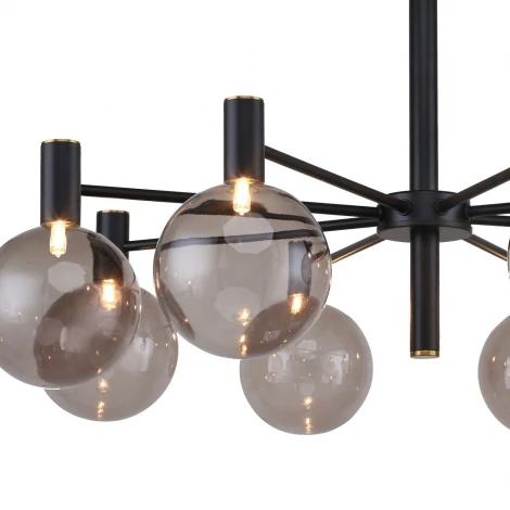 Потолочная люстра на штанге Favourite Eternity 2766-8P (220V, шарики)