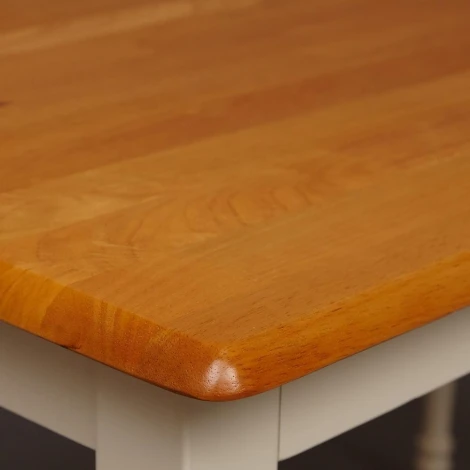 Стол обеденный COUNTRY (mod. TB3048-01) oak/ivory white ( дуб/слоновая кость) (дерево гевея)