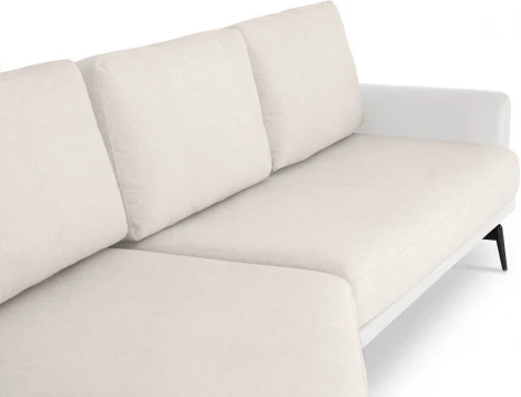 Диван Ispani угловой правый ОГОГО (арт.803486), (Ткань,Экокожа)