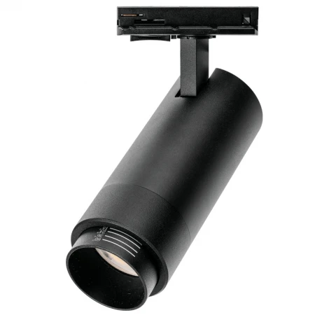 Трековый светодиодный светильник однофазный Wolta WTL-15W/02B 220V 15Вт 4000К IP20 черный