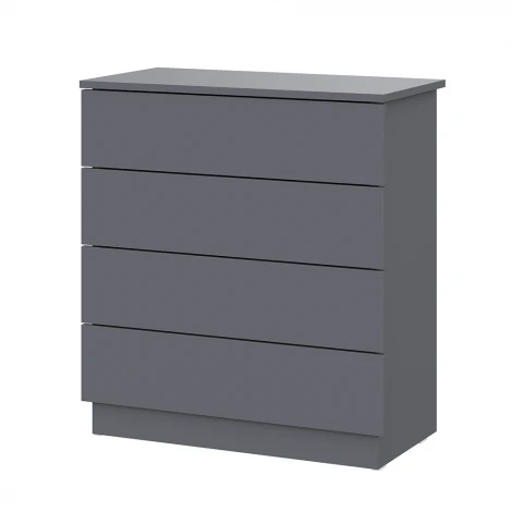 Комод Арника с ящиками КМ 4 Денвер, графит