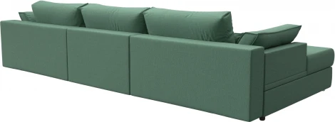 Диван угловой Пекин Long угол левый Лига Диванов (Рогожка) арт.123509L