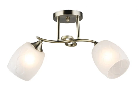 Потолочная люстра на штанге Мелодия Света SL1N SL8438-2 AB 000066056