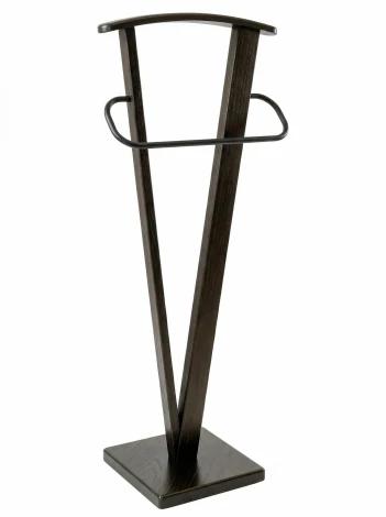 Вешалка костюмная ГАЛАНТ 344 черный/темно-коричневый Mebelik 009948