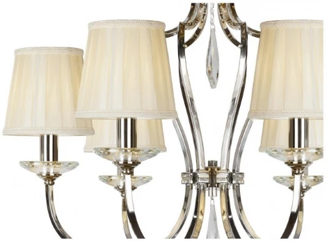 Подвесная люстра iLamp Charm P2508-6 nic (220V, на цепи)