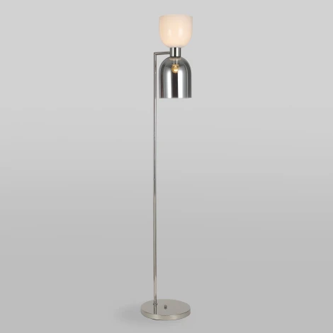 Торшер Eurosvet Tandem 01085/2 никель (220V, выключатель)