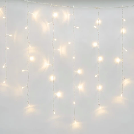 Гирлянда бахрома светодиодная 6м Uniel ULD ULD-B6007-300/DTA WARM WHITE IP44