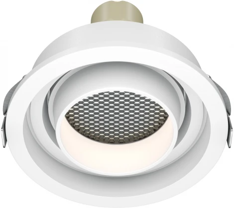 Встраиваемый светильник Maytoni Atom DL113-GU10-01-RD-W (220V, круглые)