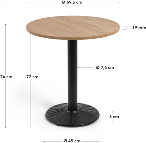 Стол обеденный La Forma (ex Julia Grup) Tiaret (Дерево)