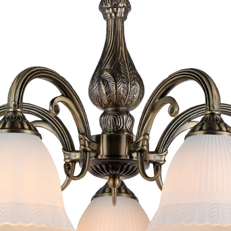 Потолочная люстра на штанге Versailles 1114/5PL E27 60W Bronze (220V)