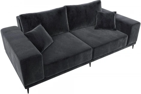 Диван прямой Льюес Лига Диванов (Велюр) арт.127264