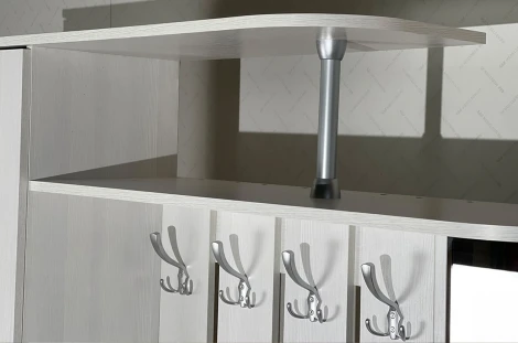 Прихожая Барселона-1 Mebelson (ЛДСП/Белый) арт.PR-0016.1747