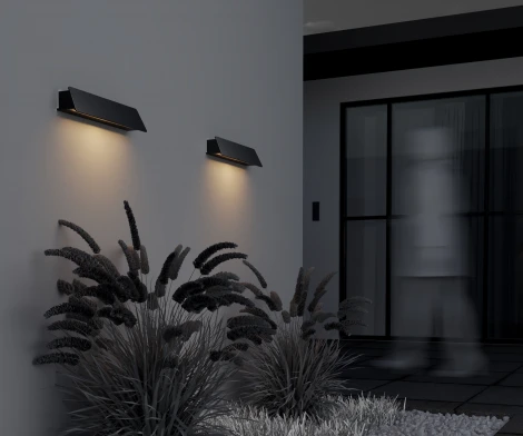 Настенный уличный светильник Maytoni Trupp O429WL-L10GF3K (LED, 220V, IP54)