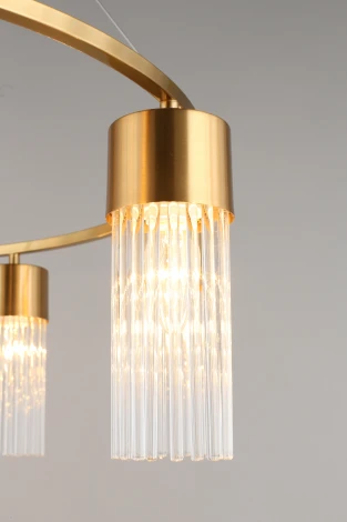 Подвесная люстра Cesana OML-67103-08 (220V, на тросе)