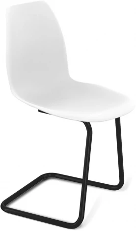Стул SHT-ST29/S45-1 белый/черный муар Sheffilton 7611151401