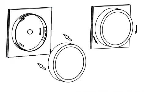 Накладной точечный светильник Crystal Lux CLT 523 523C120 WH (LED, 220V, круглые)