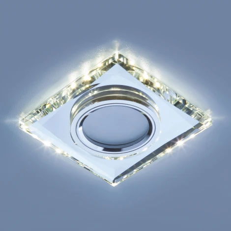 Встраиваемый точечный светильник Elektrostandard mirror 2230 MR16 SL зеркальный/серебро