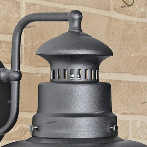 Настенный фонарь уличный Elektrostandard Talli черный GL 3002D (220V, IP44)