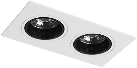 Встраиваемый точечный светильник Denkirs DK3021 DK3072-WH+BK