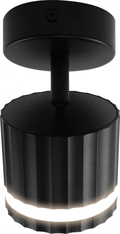 Спот настенно-потолочный Feron HL3691 OLYMPUS 48682 GX53, черный (220V, круглые)