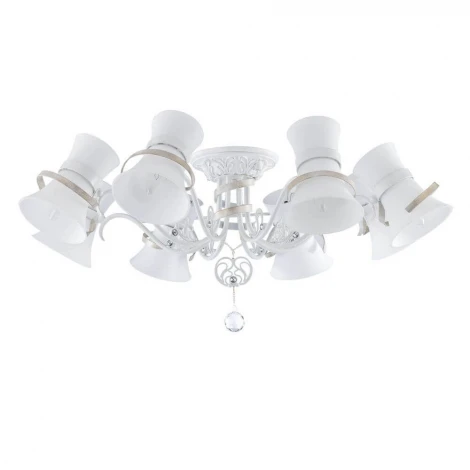 Потолочная люстра Maytoni Baroque ARM128-CL-08-W