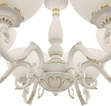 Подвесная люстра Arte Milano AM340518 340518/6 WT+G (220V, на цепи)