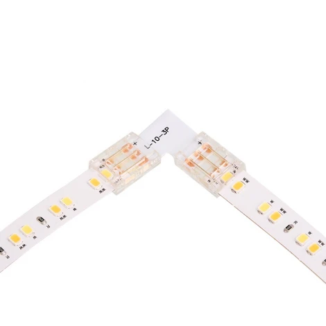 Коннектор Wolta WLS-3PIN-CCT-SMD-10MM-L угловой для ленты SMD CCT шириной 10мм