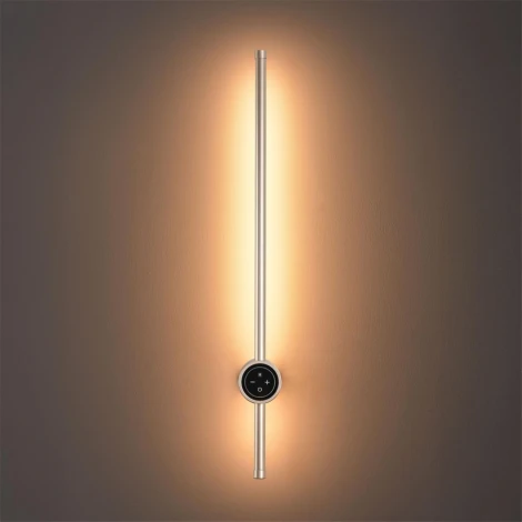 Настенный светильник светодиодный с диммером и сенсорным выключателем Lumion Bram 8311/14WL золотой, металл/силикон LED 14W 3000/4000/7000K 220V