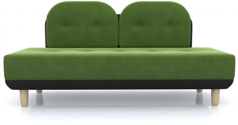 Диван Arsko Торли зеленый велюр