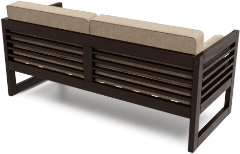 Диван Arsko прямой Сега Б венге рогожка бежевая