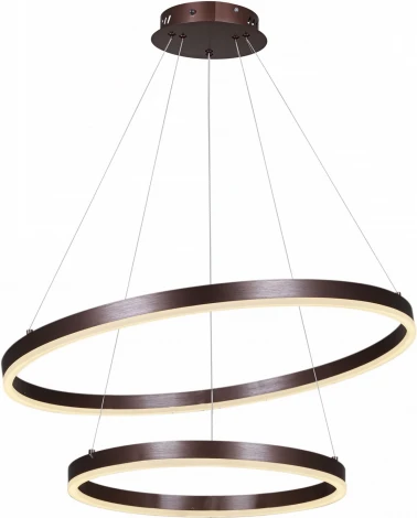 Подвесной светильник светодиодный с пультом Reluce 22002-0.9-400+600 (на тросе, кольцо)