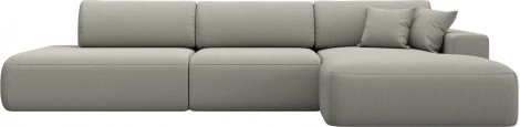 Диван угловой Лига-036 НПБ Модерн Лонг правый угол Лига Диванов (Рогожка) арт.125470