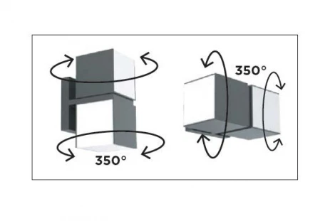 Настенный светильник уличный светодиодный Oasis Light TUBE LED W1938-2-3K Gr