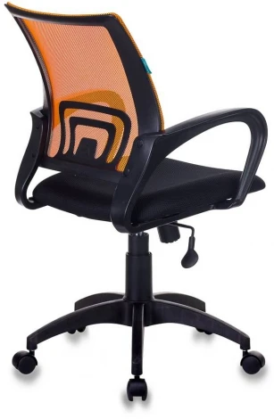 Кресло Бюрократ CH-695N/OR/TW-11 спинка сетка оранжевый TW-38-3 сиденье черный TW-11 УТ000003018