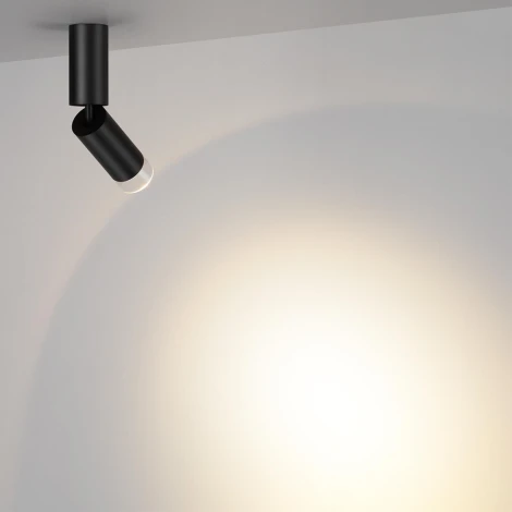 Потолочный светильник спот Odeon Light Ligo 7135/8CL черный/металл IP20 LED 8W 640Лм 3000K 24° 220V