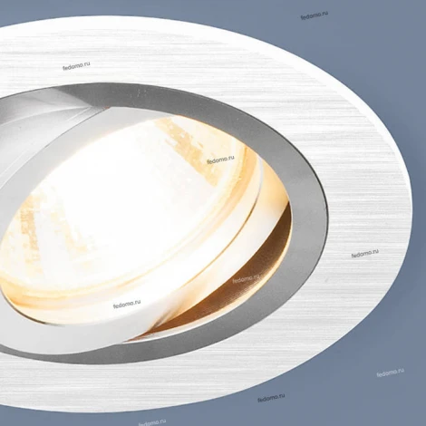 Встраиваемый точечный светильник Elektrostandard 1061 1061/1 MR16 WH белый (220V)