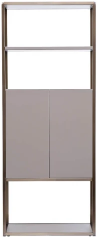 Стеллаж Garda Decor 58DB-SH16061B (Хром/Белый)