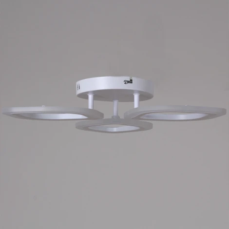 Потолочная люстра на штанге светодиодная Reluce 02301-0.3-03 WH