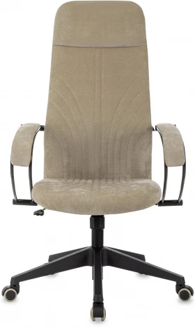 Кресло руководителя Бюрократ CH-610 Fabric песочный Light-21 крестов. пластик