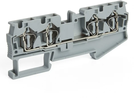 Зажим пружинный 4-х проводной проходной ЗНИ 2,5 мм2 Stekker 39965