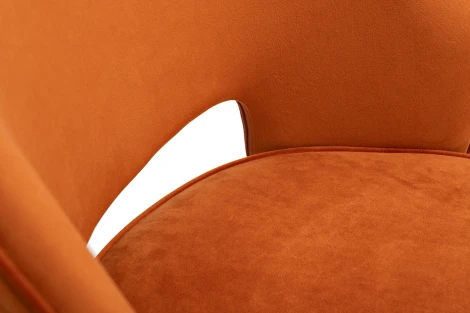 30C-1205-1 TER Стул велюр терракотовый 53*60*83см Garda Decor