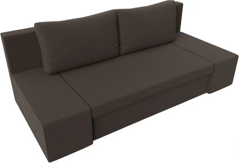 Диван прямой Сан Марко (Коричневый/Рогожка) Лига Диванов арт.121577