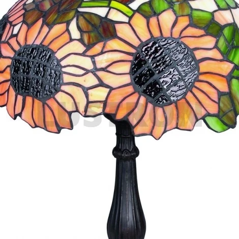 Интерьерная настольная лампа Omnilux Algoz OML-80404-01 (220V, цветы)