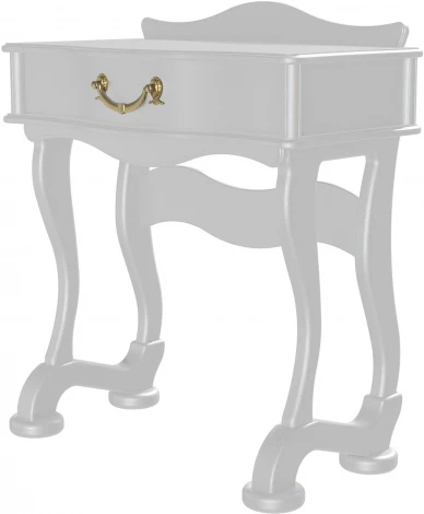 Стол туалетный Джульетта молочный дуб Л от фабрики Mebelik